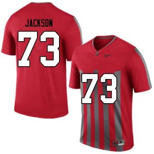 Men's Ohio State Buckeyes #73 Jonah Jackson Retro Nike NCAA College Football Jersey Black Friday RUJ5544ZB